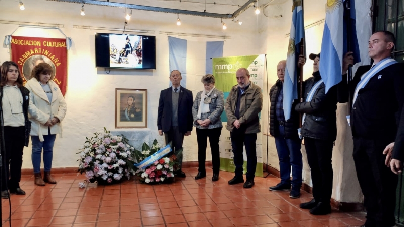 Acto en conmemoración del paso a la inmortalidad del General José de San Martín