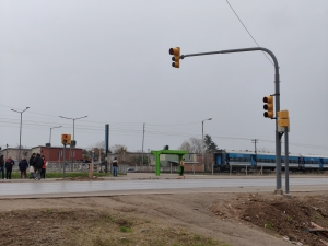El Municipio puso en funcionamiento un nuevo sem&aacute;foro sobre la Ruta 40