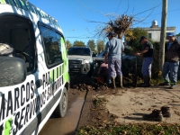 Más reparaciones de pérdidas de agua ante reclamos vecinales