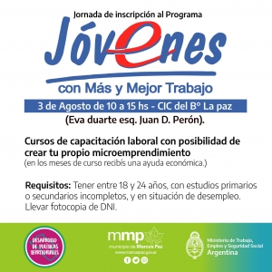 Jóvenes con Más y Mejor Trabajo