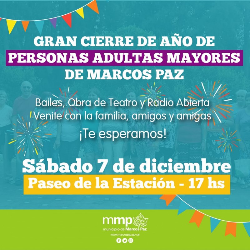 GRAN CIERRE DEL AÑO DE PERSONAS ADULTAS MAYORES