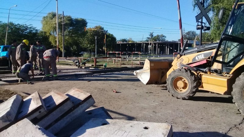 Mejoras en el paso a nivel de la calle Piedras