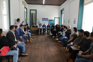 Reunión de la mesa del Consejo Provincial de Educación y Trabajo