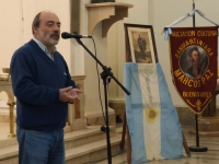 Ricardo Curutchet convocó a homenajear a San Martín construyendo la Patria que él soñó