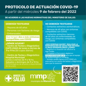 Protocolo de actuación COVID-19