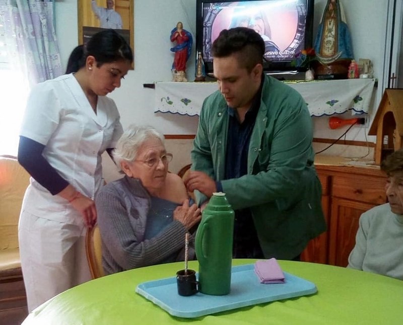 Campaña de vacunación antigripal en jardines de infantes y el Hogar de Ancianos