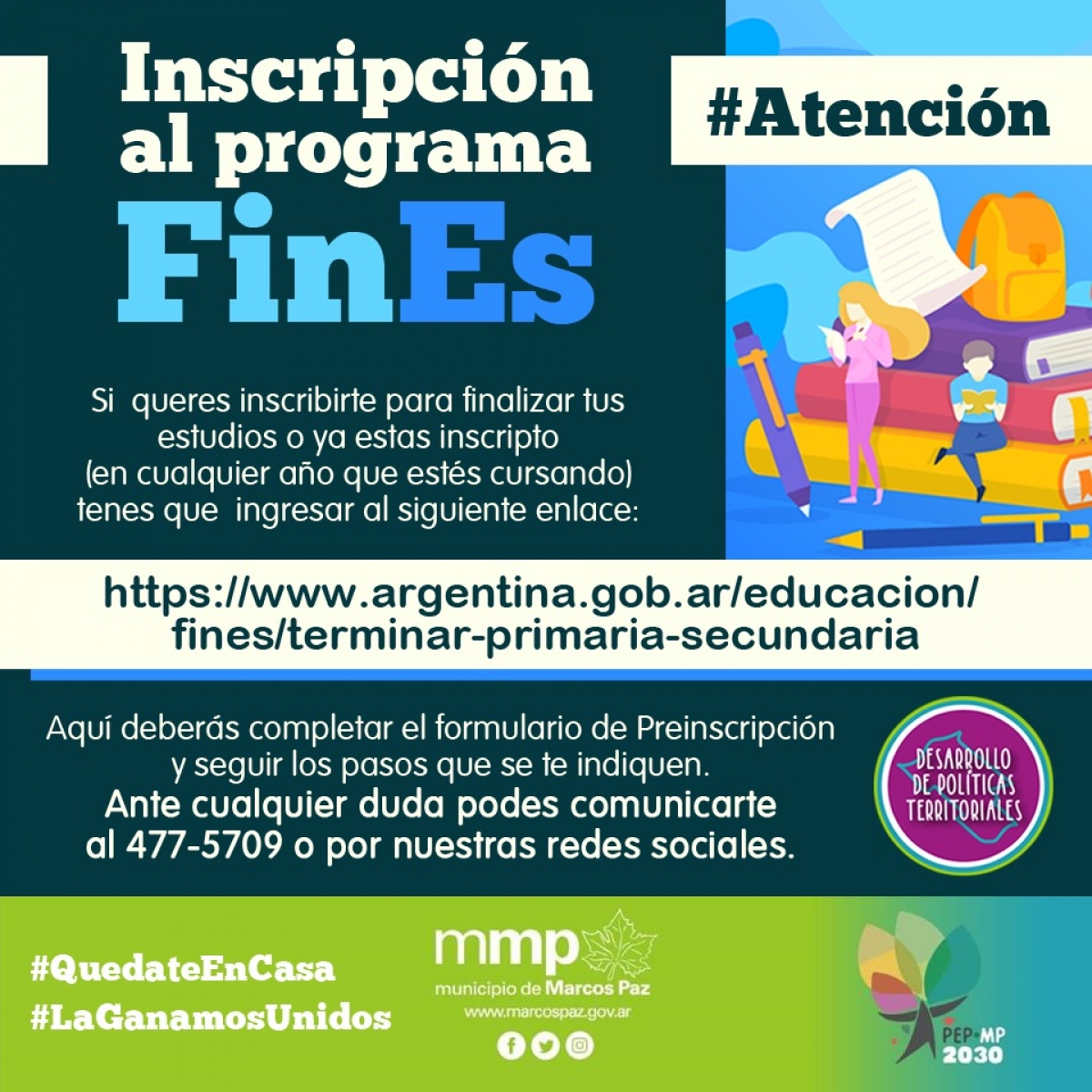 Inscripción al programa FinES