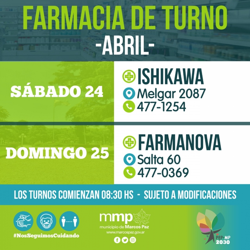 #FarmaciaDeTurno