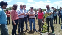 Recorrida del intendente con la titular de Acumar