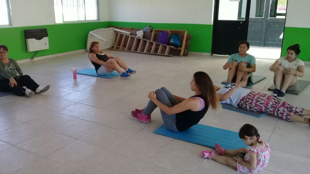 Clases de verano de la Escuela Municipal de Aerobox