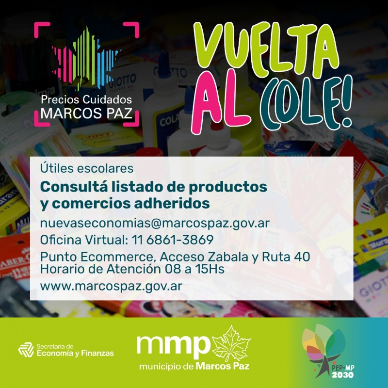 ¡Vuelta al cole!