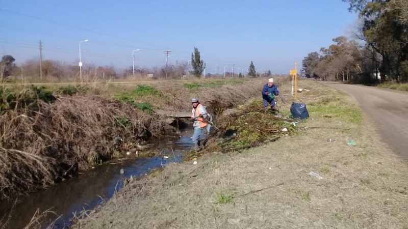 Saneamiento de canal pluvial