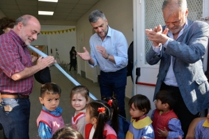 Inauguración del edificio del nuevo Espacio de Primera Infancia del barrio San Eduardo