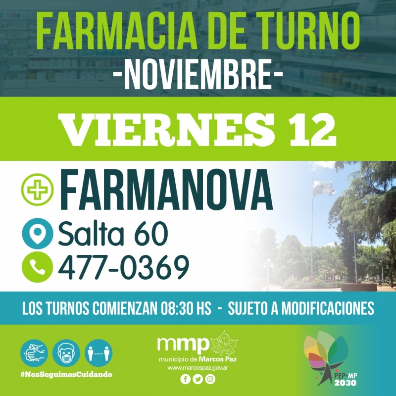 #FarmaciaDeTurno