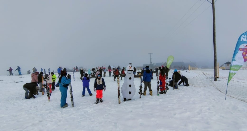 Las y los ganadores del Marcos Paz Nieve ya comenzaron su aventura
