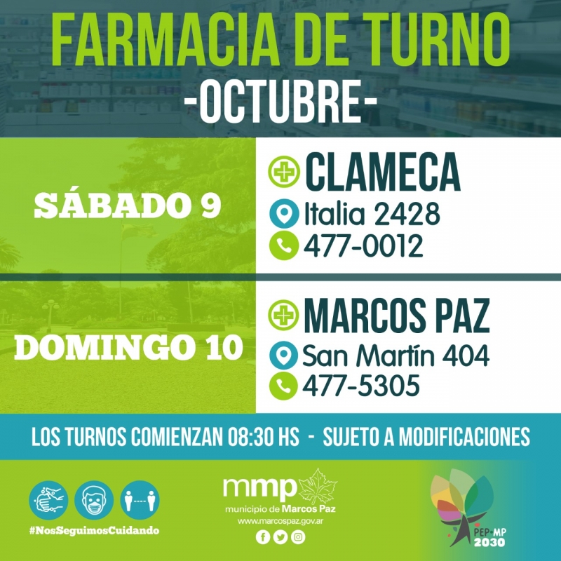 #FarmaciaDeTurno