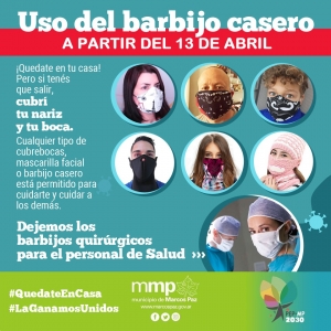 Arma tu propio barbijo casero