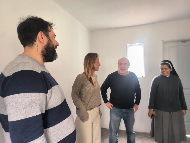 Obras en el Hogar de ancianos Municipal
