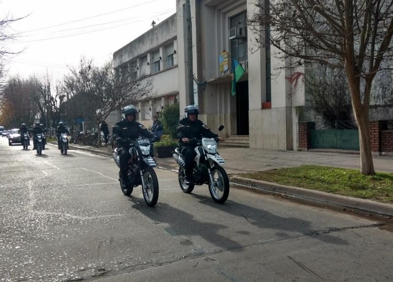 Curutchet presentó el Cuerpo Policial Municipal Contravencional