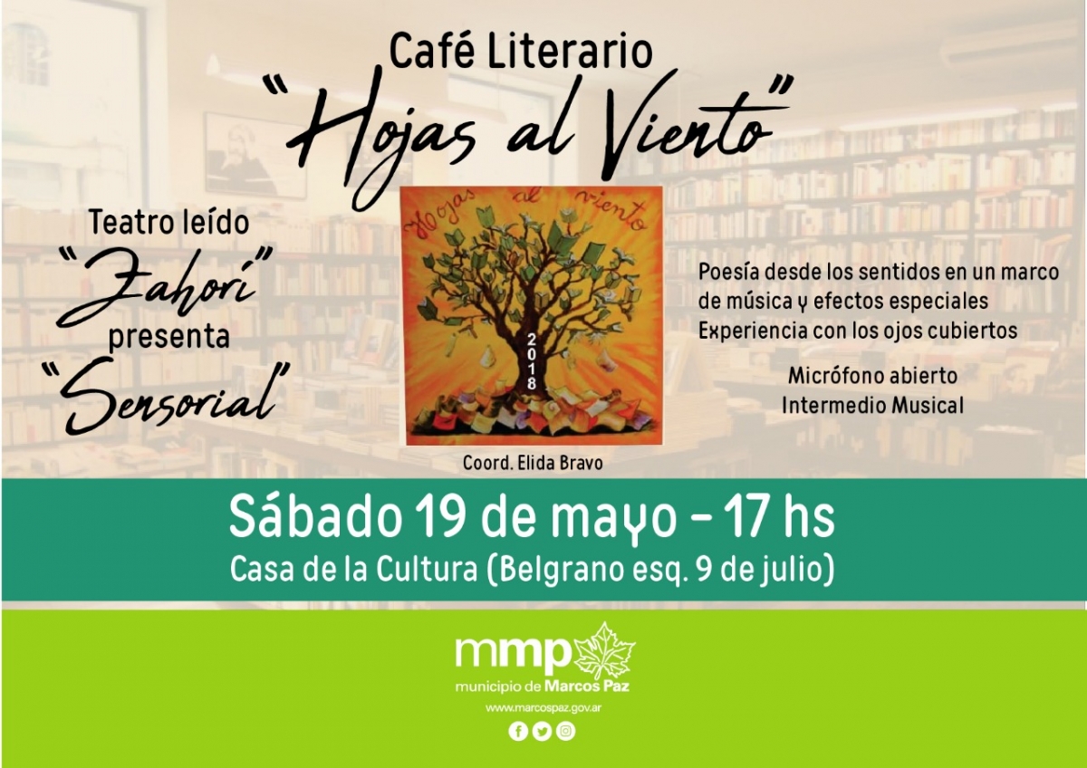 Cfé Literartio Hojas al Viento