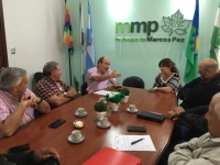 El intendente recibió a la Comisión Organizadora de la Fiesta del Inmigrante