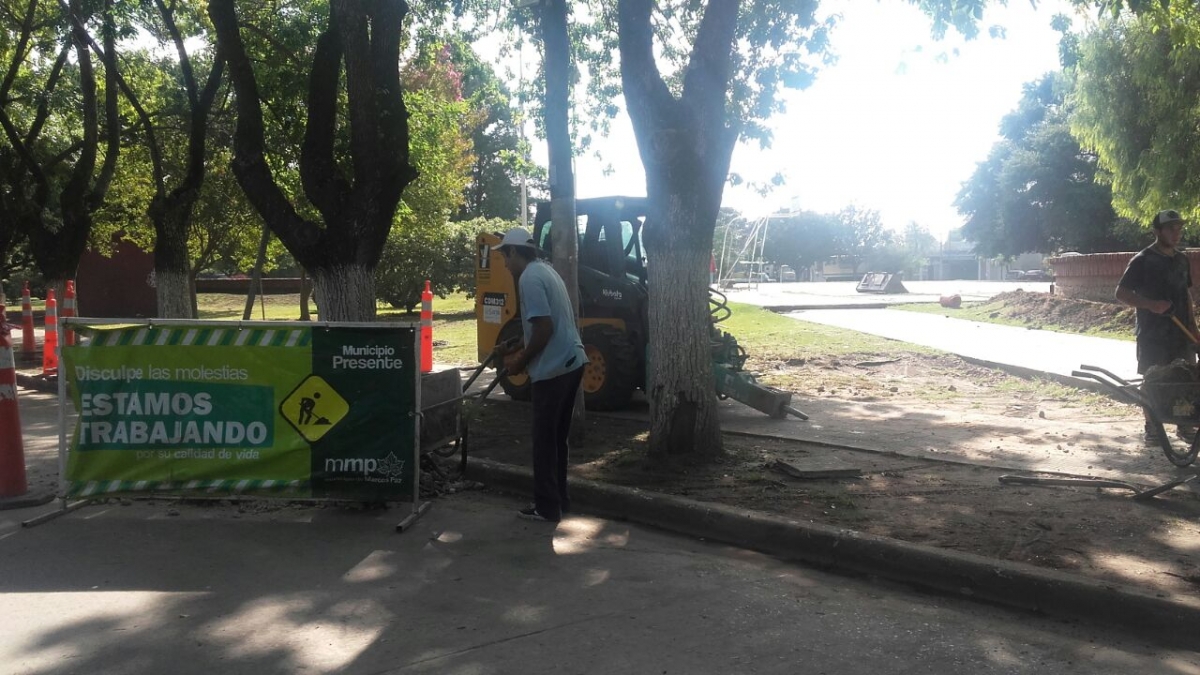 Puesta en valor de la Plaza Hipólito Yrigoyen