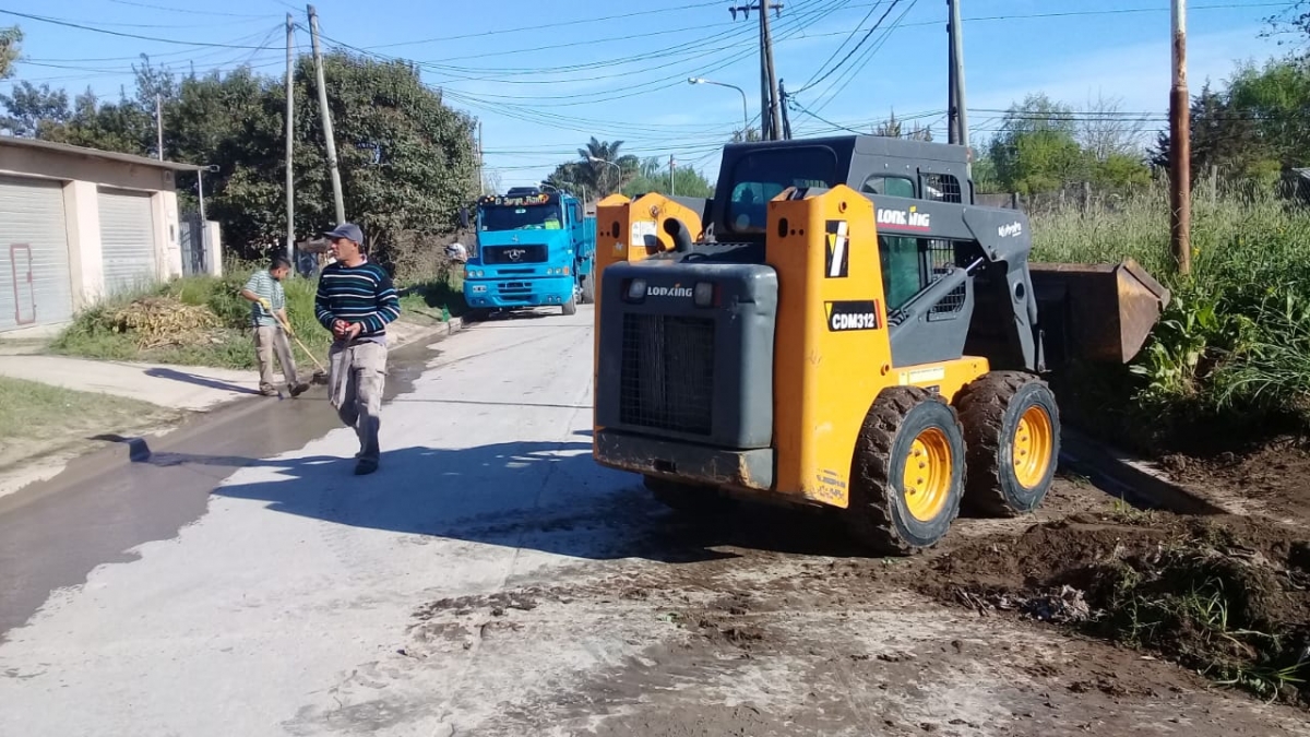 Limpieza integral en el barrio El Prado