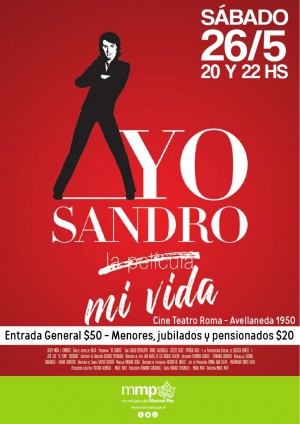 YO SANDRO, MI VIDA en el Cine Teatro Roma