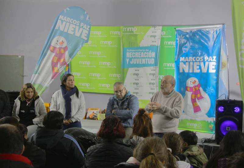Reunión con los ganadores de Marcos Paz Nieve