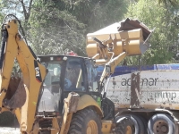 Limpieza de chatarra en Melgar y La Pampa