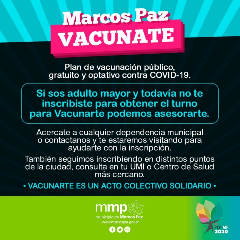 #MarcosPazVacunate