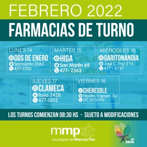 #FarmaciaDeTurno