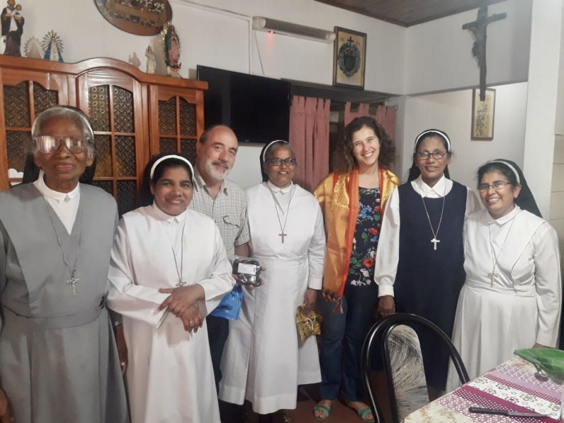 Visita al Hogar de Ancianos Municipal