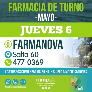 #FarmaciaDeTurno