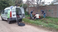 Más reparaciones de pérdidas de agua ante reclamos vecinales