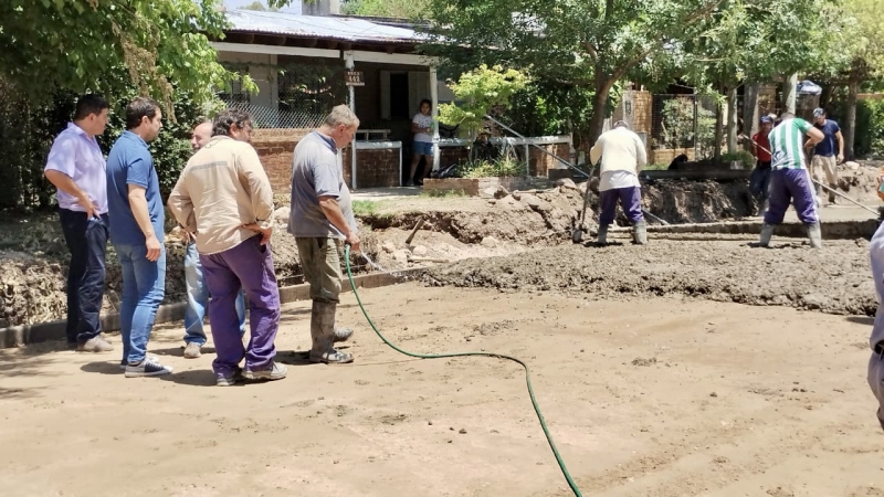 Recorrida por obras del distrito