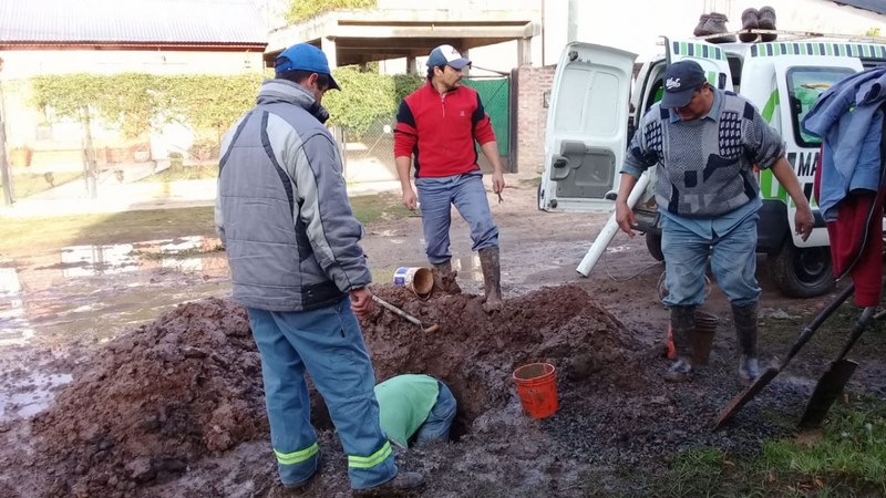 Mas reparaciones de pérdidas de agua ante reclamos vecinales