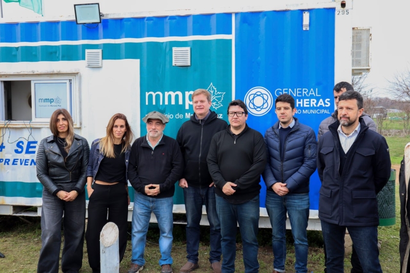 Marcos Paz y Las Heras presentaron un anillo digital de seguridad para fortalecer el control en los accesos compartidos