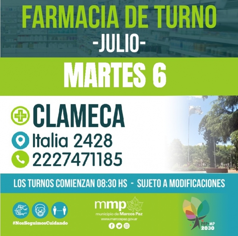 #FarmaciaDeTurno