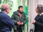 Entrega de apoyo económico a la Escuela Primaria Nº19