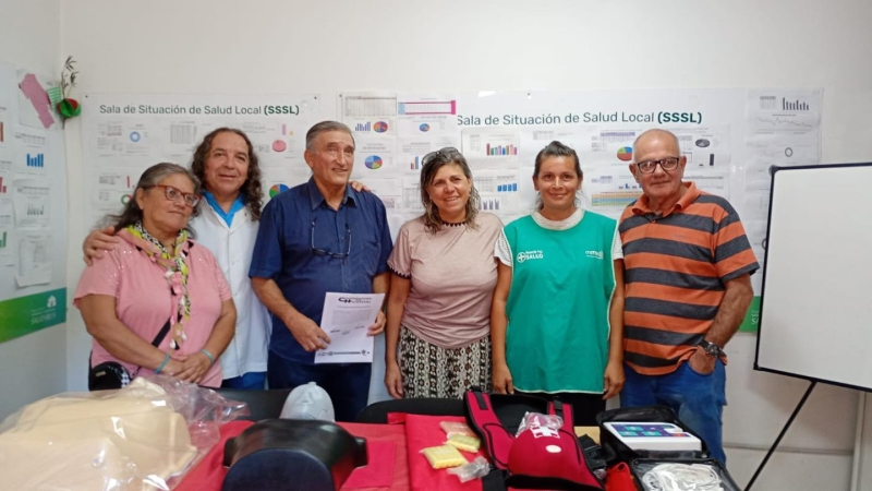 Salud incorpora equipamiento de RCP y se prepara para el COSAPRO