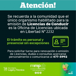 Licencias