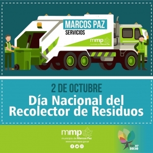 2 de octubre: Día Nacional del Recolector de Residuos.