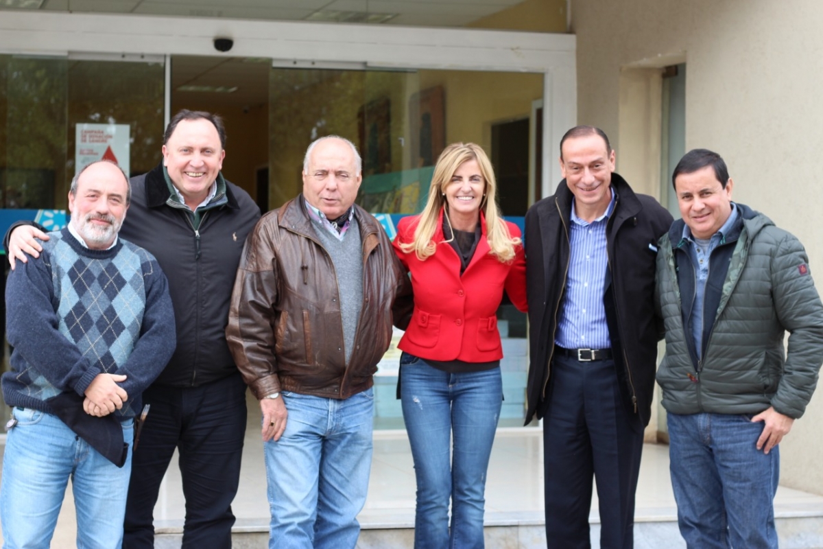 Curutchet, con intendentes de la Cuenca Alta en Las Heras