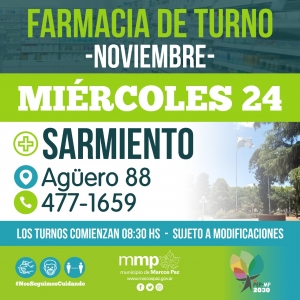 #FarmaciaDeTurno