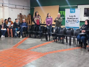 Capacitación sobre la Ley de Promoción del Buen Trato en Marcos Paz