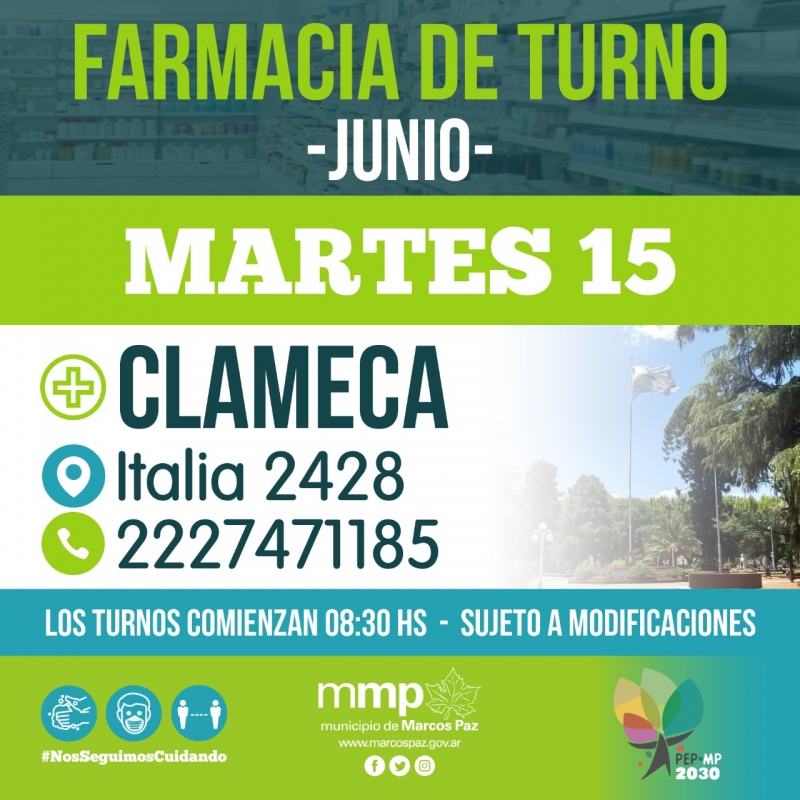 #FarmaciaDeTurno