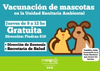 Vacunación gratuita de mascotas