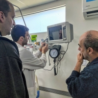 Final de obra del shockroom en el Hospital Municipal