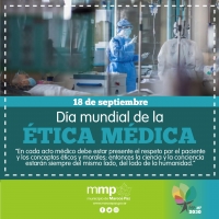 18 de septiembre: Día de la Ética Médica.